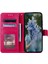 Motorola Moto Kenar 50 Pro Için Flip Case Cüzdan Kılıf Pu Deri Kickstand (Yurt Dışından) 3