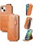 IPhone 14 Için Kılıf Artı Deri Kılıf Kapak Çevirin Cüzdan Fonksiyonu Zarif (Yurt Dışından) 3