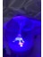3D LED Işık Cam Küre Kristal Küre Dekoru Gece Lambası Çok Işıklı Ahşap Eyfer Kulesi 6 cm 3