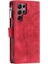 Kırmızı Dikey Çizgili Yüksek 2-In-1 ile Samsung Galaxy S22 Ultra 5g Için Kılıf (Yurt Dışından) 5