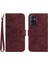 Kart Yuvaları Tutucu Kabartmalı Ayçiçeği Lüks Pu ile Oneplus 9 Pro Için Kılıf (Yurt Dışından) 1