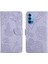 Bilek Kayışı Çiçekler ve Kelebekler Pu Flip ile Oppo Oppo 4 Pro Için Kılıf (Yurt Dışından) 1