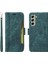 Samsung Galaxy S21 Fe 5g Için Kılıf Cüzdan Kapak Çevirin Kart Yuvaları Tpu Deri (Yurt Dışından) 1