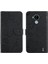 Nokia C30 Çiçekler ve Kelebekler Anti-Damla Koruma Pu Deri Için Kılıf (Yurt Dışından) 1