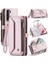Kadınlar Için Crossbody Durumda Samsung Galaxy S21 Cüzdan Durumda Kart Tutucu (Yurt Dışından) 1