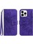 Iphone 15 Için Kılıf Pro Flip Cüzdan Telefon Kılıfı Kart Yuvaları ile Kısa Kayış (Yurt Dışından) 1