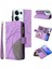 Kart Yuvası Standı Fermuar Cüzdan Tarzı ile Oppo Oppo 8 Pro 5g Için Kılıf (Yurt Dışından) 1