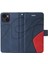 Kart Yuvası Standı ile IPhone 15 Pu Deri Flip Folio Kılıf (Yurt Dışından) 4