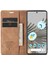 Google Piksel 7 Pro Için Flip Case Vintage Pu Deri Cüzdan Kılıf Kart Yuvası (Yurt Dışından) 5