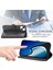 Iphone 15 Için Kılıf Artı Basit Iş Darbeye Zarif Desen Flip (Yurt Dışından) 4