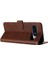 Toka Saf Renk Pu Deri ile Google Piksel 9 Pro Için Flip Case (Yurt Dışından) 5