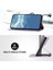 Xiaomi Redmi Için Not 13 Pro 4g Kart Yuvası Standı ile Flip Cüzdan Pu (Yurt Dışından) 5