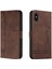 Telefon Kılıfı Için iphone X/xs Kart Yuvaları Kapak Manyetik Kapatma Flip Folio Pu (Yurt Dışından) 5