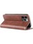 Iphone 15 Için Kılıf Pro Deri Folio Flip Case Kart ile Tam Koruma (Yurt Dışından) 2