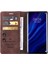Huawei P30 Pro Darbeye Deri Kılıf Kapak Kapak Için Flip Case Basit (Yurt Dışından) 4