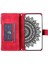 Kırmızı Dikey Çizgili Karbon Fiber Pu Eklenmiş IPhone 13 Mini Için Kılıf (Yurt Dışından) 2