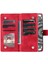 Kırmızı Dikey Çizgili Karbon Fiber Pu Eklenmiş IPhone 13 Mini Için Kılıf (Yurt Dışından) 4