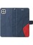 Samsung Galaxy A22 5g Iki Renkli Dikiş Pu Deri Flip Folio (Yurt Dışından) 2