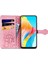 Oppo A78 4g Için Kılıf Deri Kılıf Kapak Çevirin Darbeye Kısa Kayış (Yurt Dışından) 4