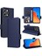 Xiaomi Redmi Için 12 4g Yan Toka Pu Deri Manyetik Kart Yuvaları (Yurt Dışından) 1