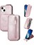 IPhone 15 Için Kılıf Artı Cüzdan Fonksiyonu Moda Tasarım Kapak Çevirin Deri (Yurt Dışından) 1