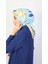 Lilith Pilise Twill Eşarp Mavi 1