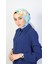 Lilith Pilise Twill Eşarp Mavi 3