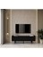 Rigel Country Mdf 2kapaklı (Üstten Açılır) Ahşap Ayaklı 180 cm Tv Ünitesi 1