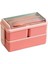 Stationery Mikrodalgada Plastik Öğle Yemeği Kutusu - Pembe (Yurt Dışından) 1