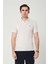 Yakalı Çok Rahat Pamuk Penye Erkek Bej Tshirt 1
