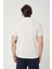 Yakalı Çok Rahat Pamuk Penye Erkek Bej Tshirt 4