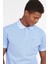 Washed Sports Polo Yaka BL32 Sky Blue 5