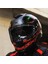 Y.100R Nıght Rıder Mat Tıtanıum Kask 2