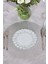 Marche Platin Yaldızlı 6 Kişilik Cam Pasta Tabağı Takımı 3