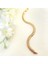 Kadın Bileklik Yassı Balıksırtı Model Kararmaz Xuping 14 Ayar Gold 19 cm 5