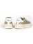 Erkek Bağcıklı Sneaker Deri Casual Ayakkabı 19090 Yeşil 3