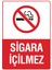 Letbil Reklam Sigara İçilmez - 1 Adet (50 x 70 cm) Folyo Etiket 1