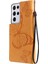 Samsung Galaxy S21 Ultra Manyetik Kapak Flip Kickstand Pu Deri (Yurt Dışından) 5