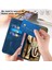 IPhone 13 Için Kılıf Pro Max Darbeye Deri Kılıf Geometrik Desen Kartı (Yurt Dışından) 3