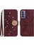 Tecno Camon 18 Telefon Kılıfı Kart Tutucu Flip Cüzdan Kredi Kartı Pu (Yurt Dışından) 1