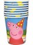 Peppa Pig Karton Bardak 8 Adet 1
