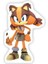 Sonic Boom Sticks Ayaklı Pano 34X22 cm 1