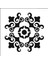 Stencil Sarayi Boyama Şablon Damask Çini Mandala - 1196 1
