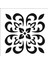 Stencil Sarayi Boyama Şablon Damask Çini Mandala - 1315 1