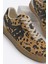 Kadın Sneaker Bağcıklı Düz Taban Spor Ayakkabı Tiyone Leopar 5