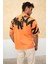 Erkek Ön ve Arka Baskılı Regular Fit T-Shirt 4