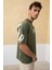 Erkek Ön ve Arka Baskılı Regular Fit T-Shirt 4