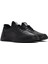 Erkek Siyah Bağcıklı Deri Sneaker 24SFD624118 3