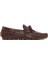 Erkek Kahverengi Deri Comfort Loafer 24SFD673318 1