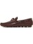 Erkek Kahverengi Deri Comfort Loafer 24SFD673318 3